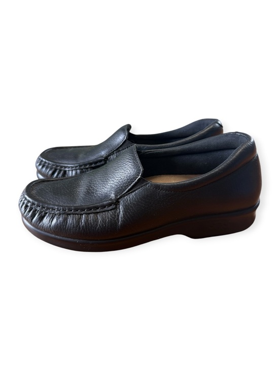 Shoes - SAS Tripad Comfort Black Pebble Leather Slip-On Loafer Shoes Women's US 7 W